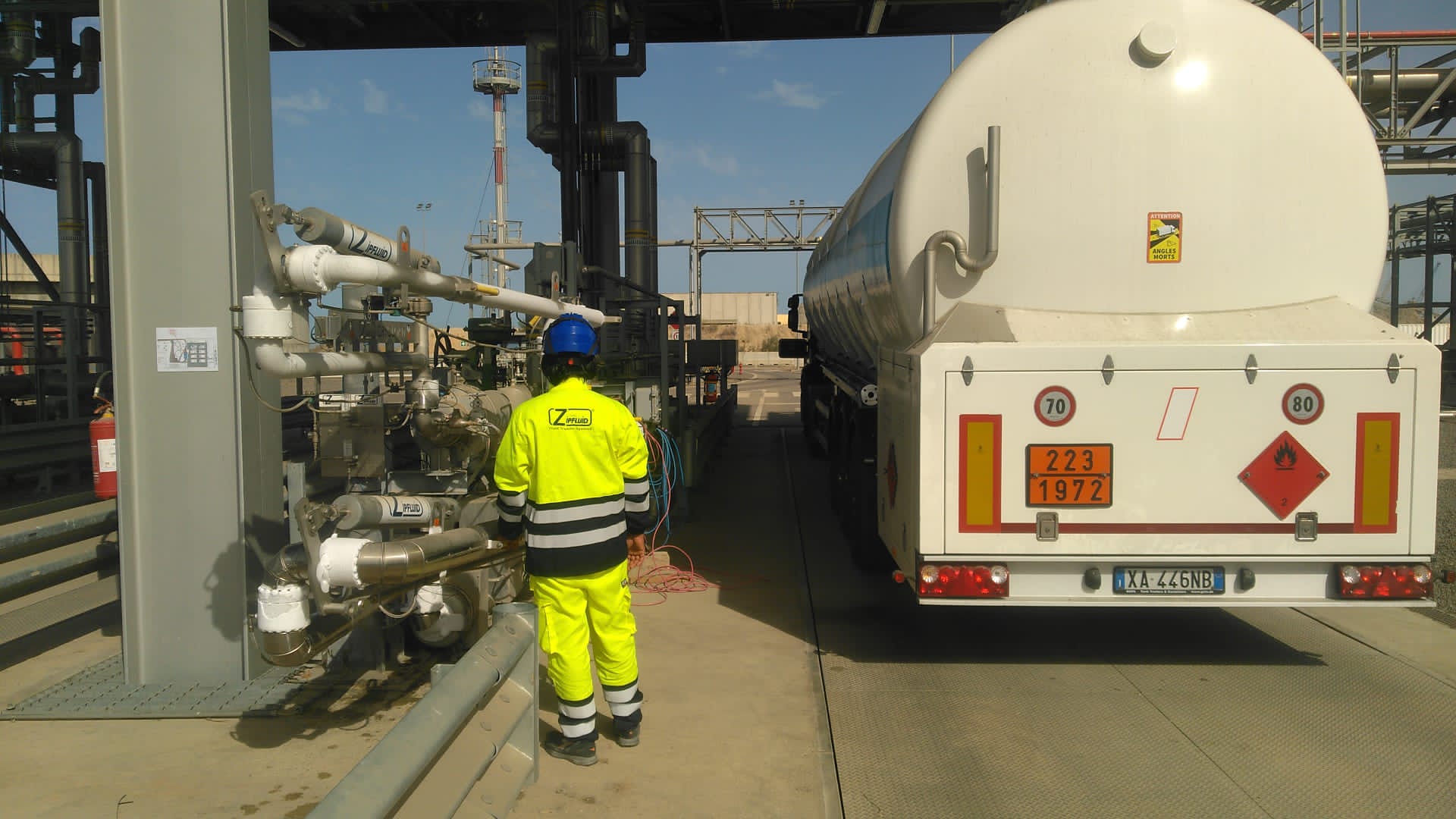 Cryogenic Loading Station - LNG Loading Skid