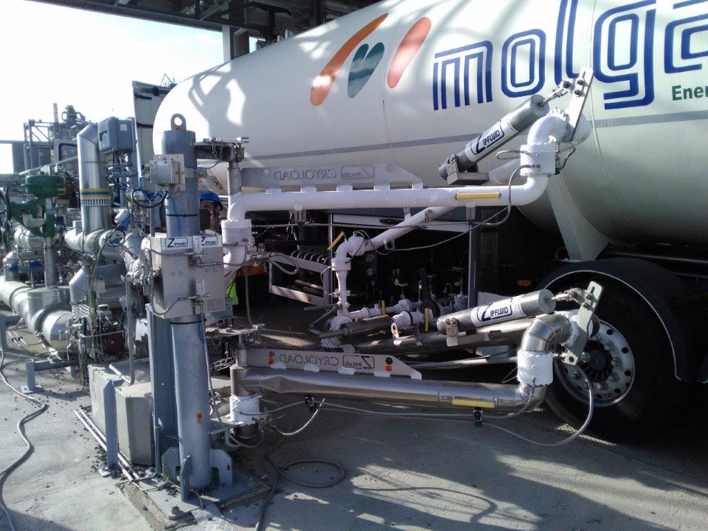il primo skid di dosaggio GNL e braccio di carico installato in Italia