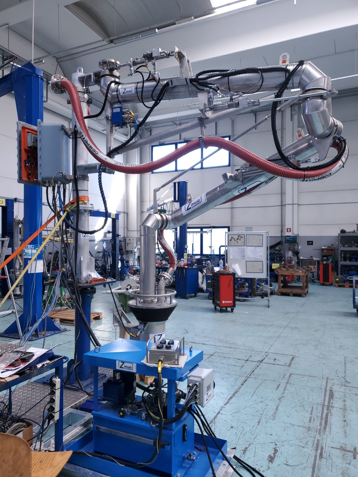 Semi-automatic loading arm for tar oil - SABIC